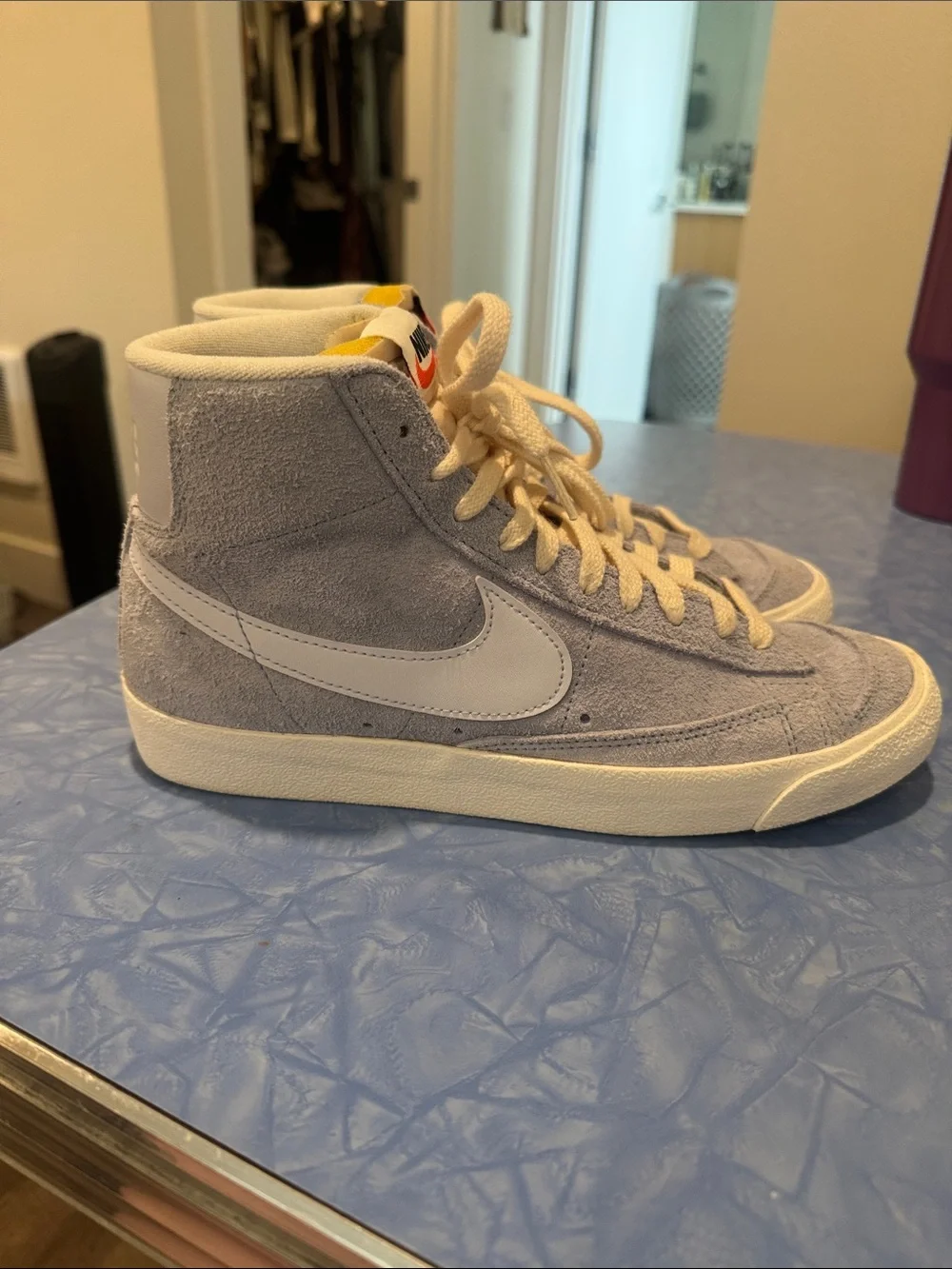Nike Women’s Blazer Mid ‘77 Suede Vintage in Whisper Blue